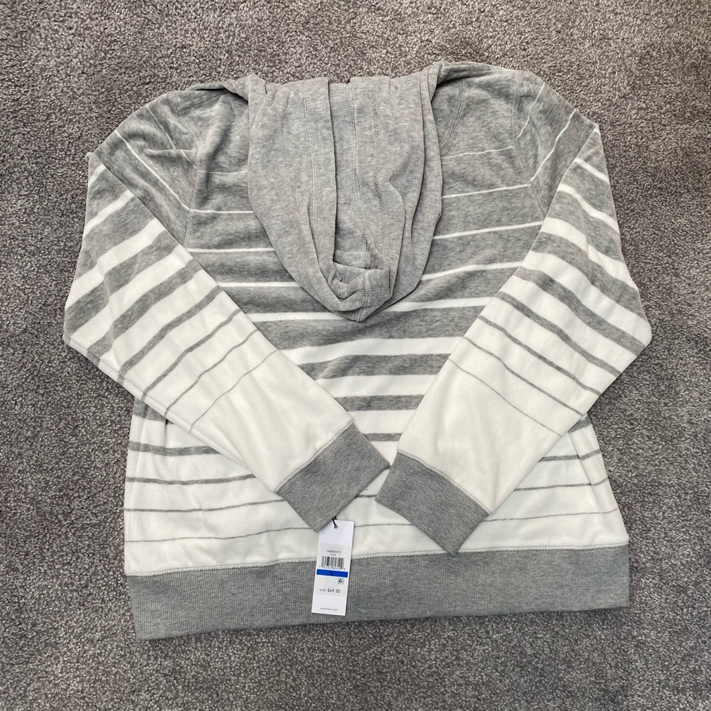 *NWT* Calvin Klein Striped Sweatshirt